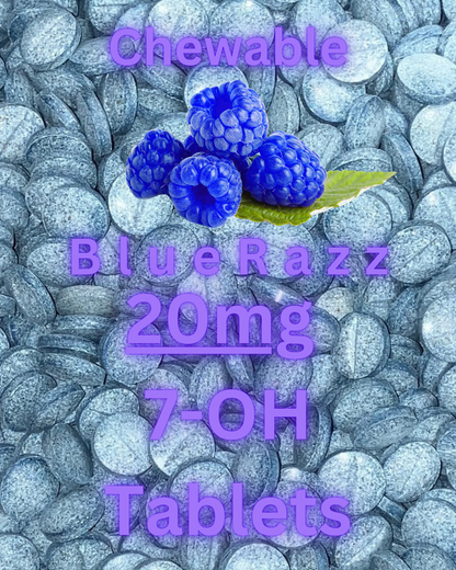 20ct BlueRazz 20mg 7-OH